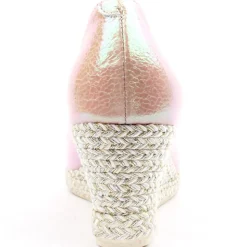 Wedge Shoe 6019 - Pink Sparkle
