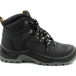 Westaro Brother Laced Safety Boot - Black