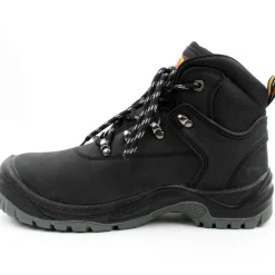 Westaro Brother Laced Safety Boot - Black