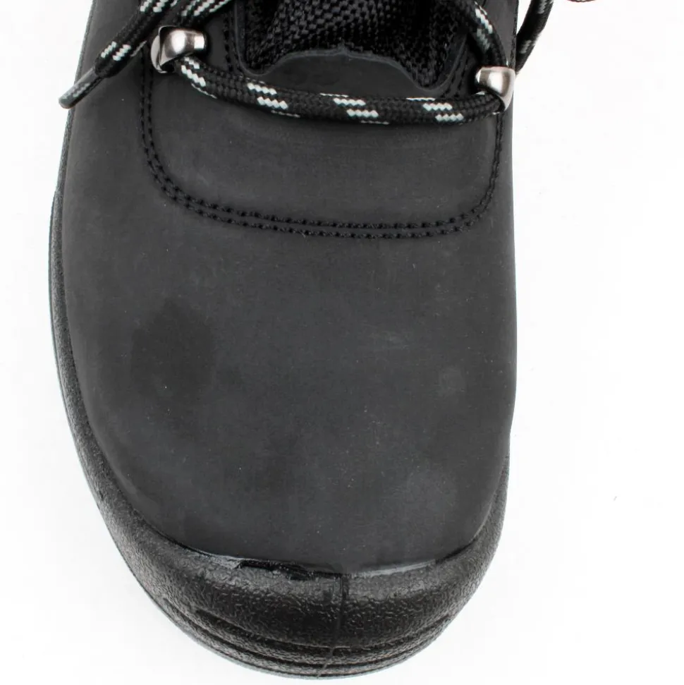 Westaro Brother Laced Safety Boot - Black