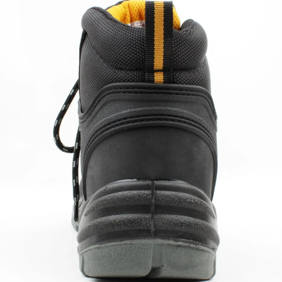 Westaro Brother Laced Safety Boot - Black