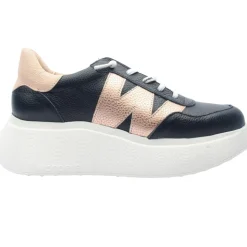 A3625 Shoe - Navy Gold