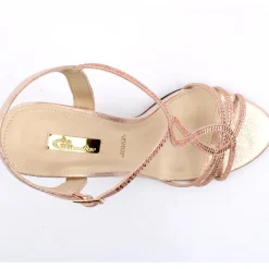Alanis Strappy Sandal - Rose