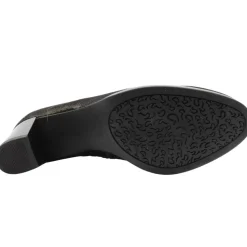 23400 Ankle Heeled Boot - Black Pewter