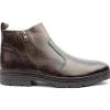 Barry Zip Boot - Brown