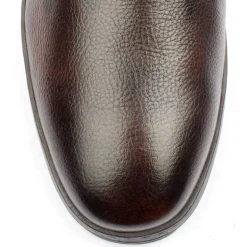 Barry Zip Boot - Brown