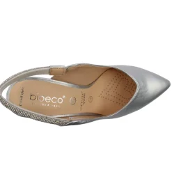 Bioeco 4186 2439 Sling Back Shoe - Silver