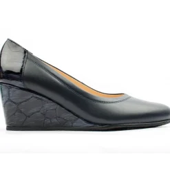 Bioeco 5899 1570 Wedge Shoe - Navy