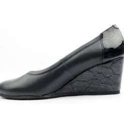 Bioeco 5899 1570 Wedge Shoe - Navy