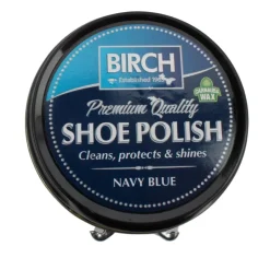 Birch Shoe Polish In Navy