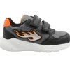 B464ua Trainer - Black Orange
