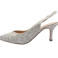 Coco 1025 Sling Back Shoe - Silver