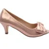 Coco1021 Peep Toe Shoe - Blush