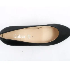 31410 Court Shoe - Black Glitter