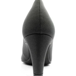 31410 Court Shoe - Black Glitter