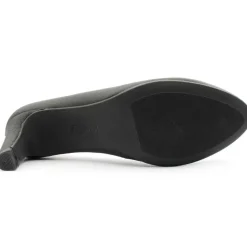 31410 Court Shoe - Black Glitter