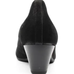 36180 Court Shoe - Black Sparkle