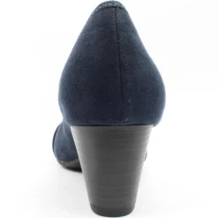 22465 Court Shoe - Navy Suede Nubuck