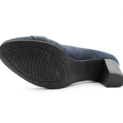 22465 Court Shoe - Navy Suede Nubuck