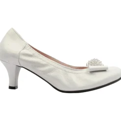 3047 Court Shoe - Silver