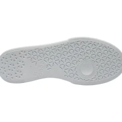 272813 Court Shoe - White Blue