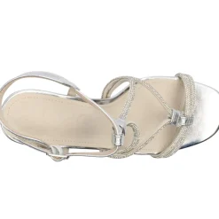 Dancin Dark Sandal - Chrome
