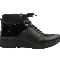 Diana Laced Boot - Black