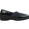 Elsie Slip On Shoe - Navy Patent