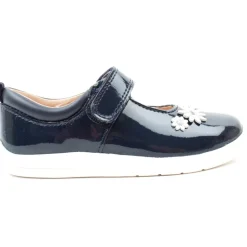 Fairytale Strap Shoe - Navy Patent E