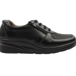 Femme Shoe - Black Leather