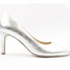 Gab380 Court Shoe - Silver Metallic