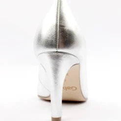 Gab380 Court Shoe - Silver Metallic