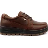 Gcomfort A912 Laced Shoe - Brown Leather