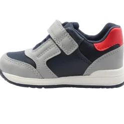Geox B450ra Junior Trainer - Grey/Navy
