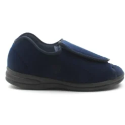 Granit Unisex Wide Fit Slipper - Navy