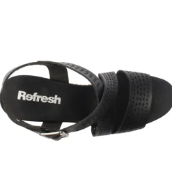 172847 Heeled Sandal - Black