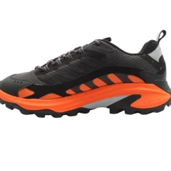 J038393 Moab Shoe - Black Orange