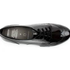 J0455b Junior Shoe Plie - Black Patent