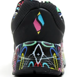 314976L Uno Lite Laced Runner - Black Multi