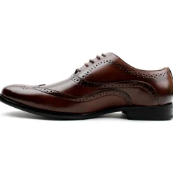 127 Laced Dress Shoe - Dark Brown