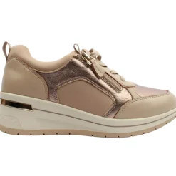 23304 Laced Shoe - Beige Multi