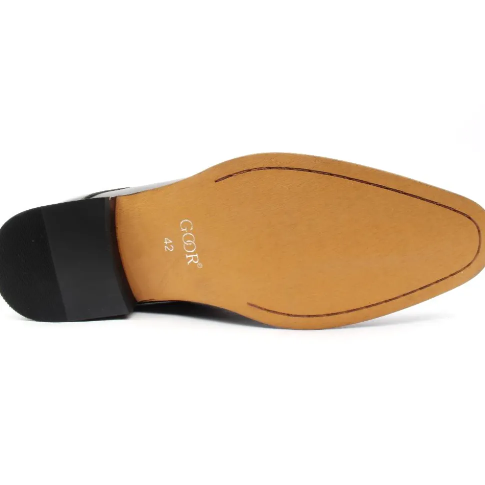 -176 Laced Shoe - Black