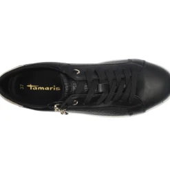 23313 Laced Shoe - Black Gold