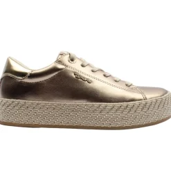 23713 Laced Shoe - Gold