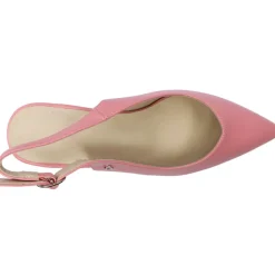 Lady In Blue Shoe - Pink