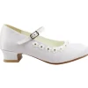 Little People 5288 Communion Shoe - White