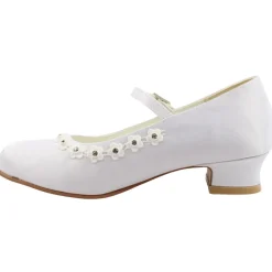 Little People 5288 Communion Shoe - White