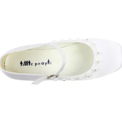 Little People 5288 Communion Shoe - White
