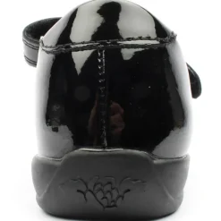 Lk8715 Strap Shoe - Black Patent