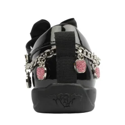 Lk8739 Strap Shoe - Black Patent